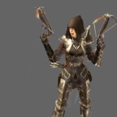 Diablo Gaming Character Demon Hunter Female Characters