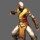 Diablo Gaming Character Monk Man Characters