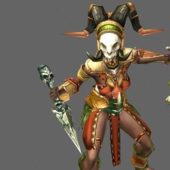 Diablo Gaming Character Witch Doctor Female Characters