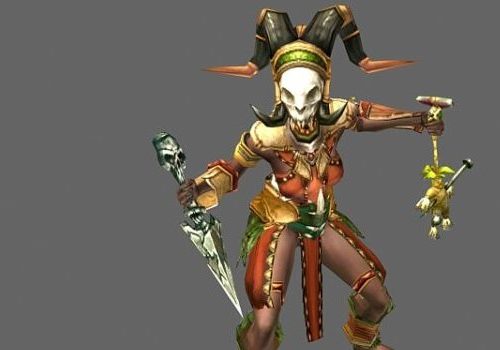 Diablo Gaming Character Witch Doctor Female Characters