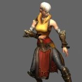 Diablo Gaming Character Monk Female Characters