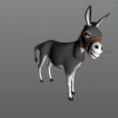 Realistic Donkey Animal