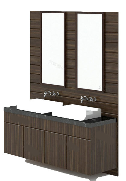 Furniture Double Sink Vanity Units