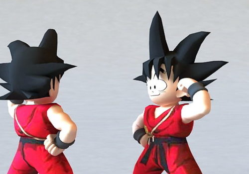 Dragon Ball Character Kid Goku