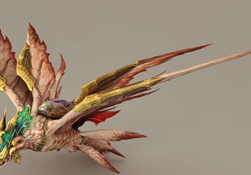 Dragon Bird With Sword Wings | Animals