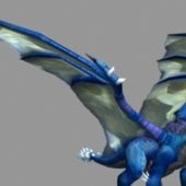Blue Wing Dragon Monster