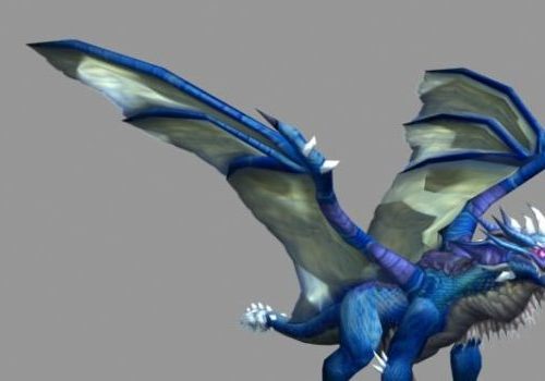 Blue Wing Dragon Monster