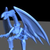Dragon Monster Lowpoly Character