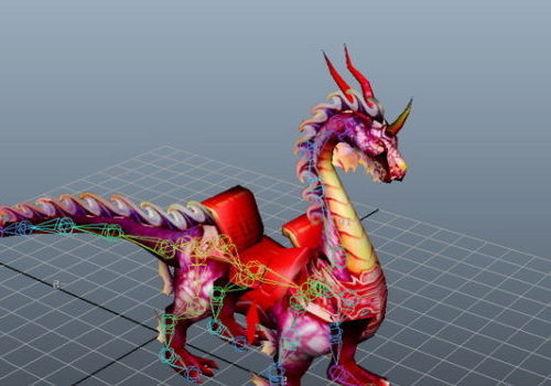 Western Dragon Mount Character