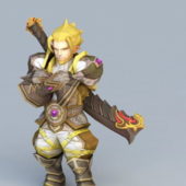 Character Warrior Barnak