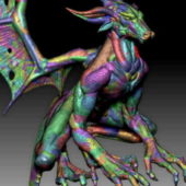 Dragon Sculpture Character