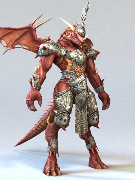 Dragon Legionary Game Character