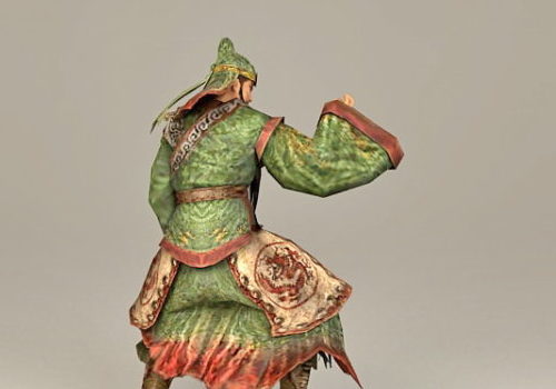 Character Warrior Guan Yu