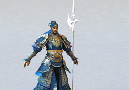Character Dynasty Warrior Rigged