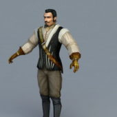Early Colonial Man Character