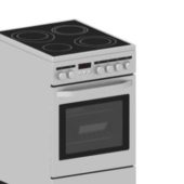 Kitchen Electric Oven With Induction Stove