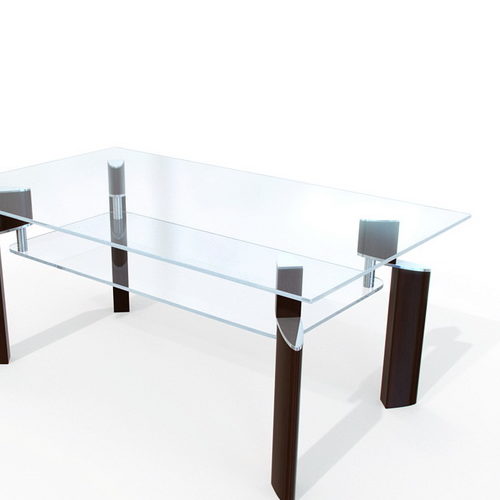 Rectangular Glass Dining Table Furniture
