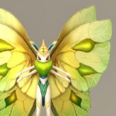 Beauty Elf Butterfly Girl Character