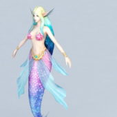 Elf Mermaid Anime Character