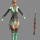 Elf Assassin Rigged | Characters