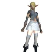 Elf Character Warrior Girl Characters