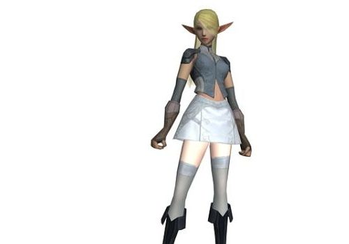 Elf Character Warrior Girl Characters
