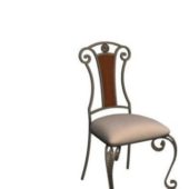 European Vintage Style Metal Chair