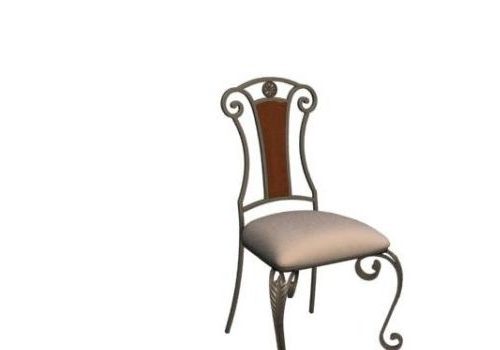 European Vintage Style Metal Chair