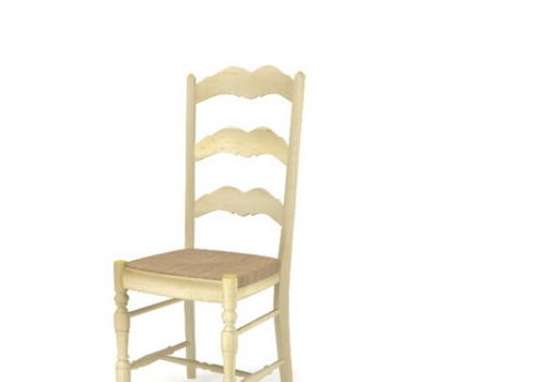 Classic Dining Chair White Ash Wood Furniture