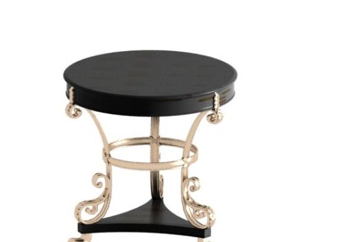 Metal Coffee Table Round Top | Furniture