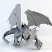 Fantasy Animal Evil Dragon