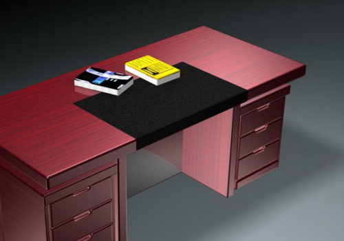 Executive Desk Furniture And Book
