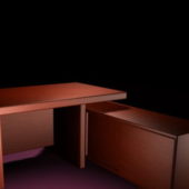 Executive Desk Furniture Cabinet