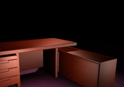 Executive Desk Furniture Cabinet