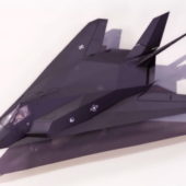F-117 Nighthawk Airplane