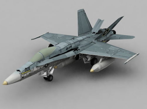 F18 Super Hornet Aircraft
