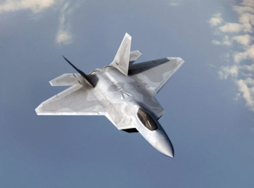 Aircarft F22 Fighter Jet