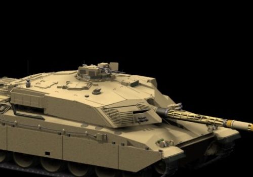 Military Fv 4030 Challenger Tank