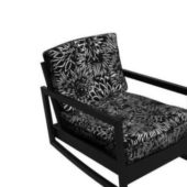 Fabric Black Sofa Chair