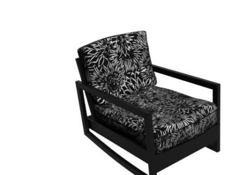 Fabric Black Sofa Chair