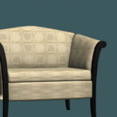 Vintage Fabric Armchair