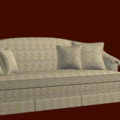 Vintage Fabric Sofa