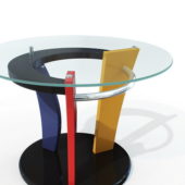 Fancy Glass Round Table Furniture Furniture