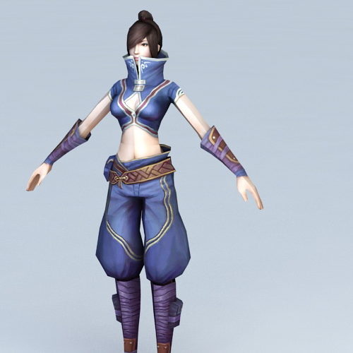 Fantasy Asian Female Warrior Woman