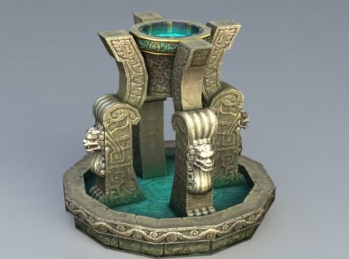 Fantasy Stone Fountain