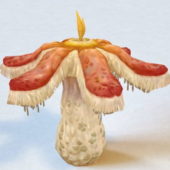 Fantasy Cartoon Mushroom