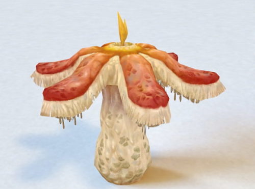 Fantasy Cartoon Mushroom