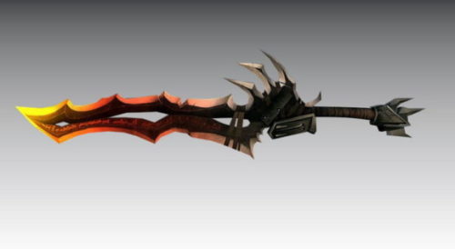 Fantasy Sword Gaming Weapon