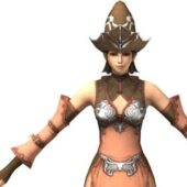 Gaming Fantasy Girl Character Characters