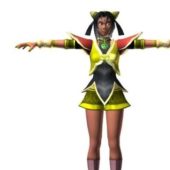 Fantasy Girl African Warrior Characters